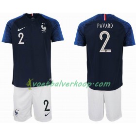 Frankrijk PAVARD 2 2 star Kind Thuistenue WK voetbal 2018